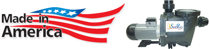 SunRay Solar Pool Pump are Made in America